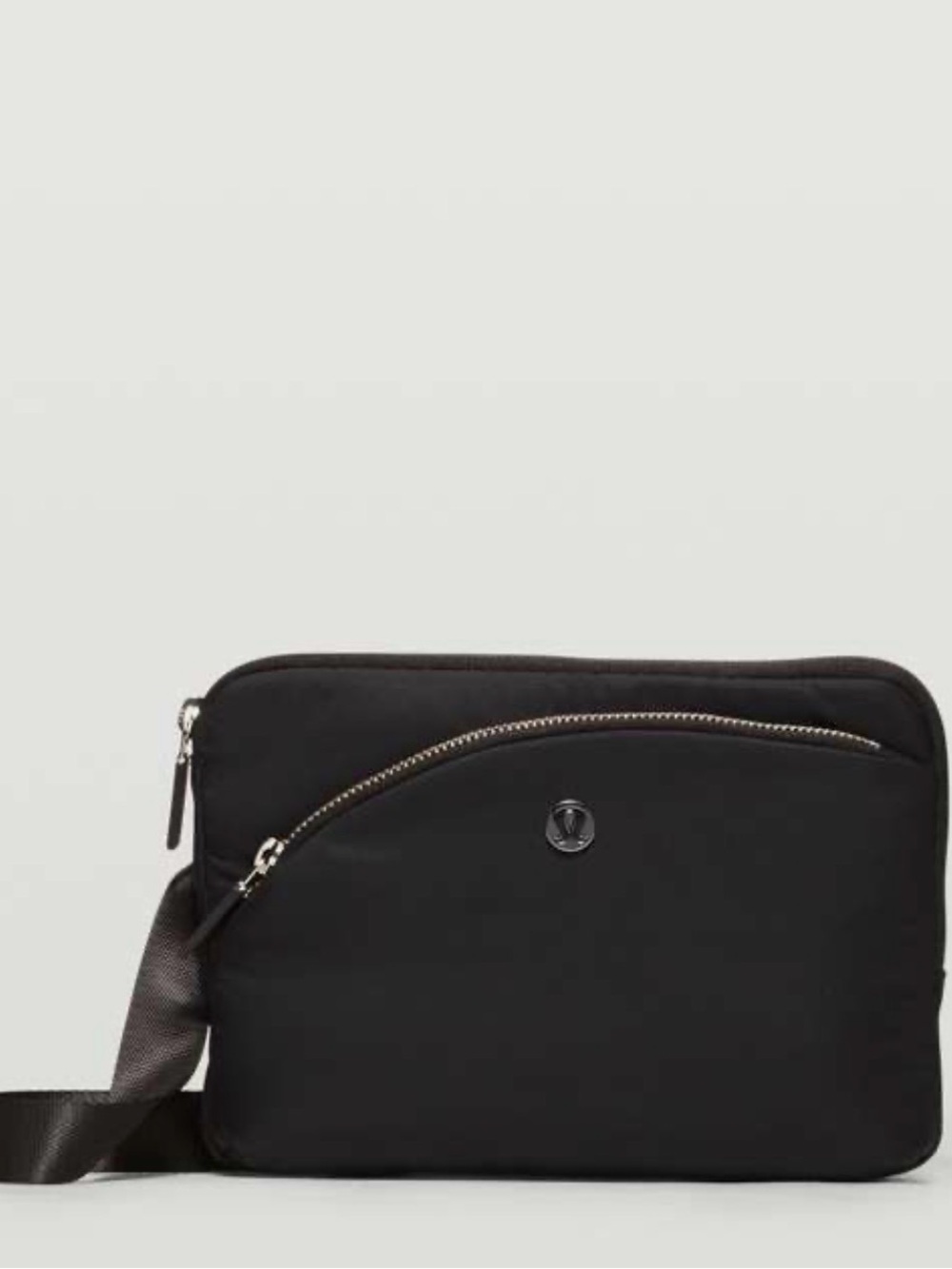 lululemon athletica Black Crossbody Organizer Bag